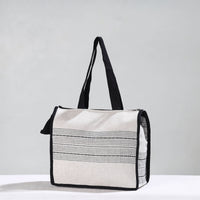 jacquard hand bag