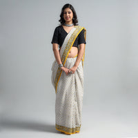 sanganeri printed saree