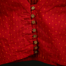 Jacquard Cotton Readymade Blouse 12