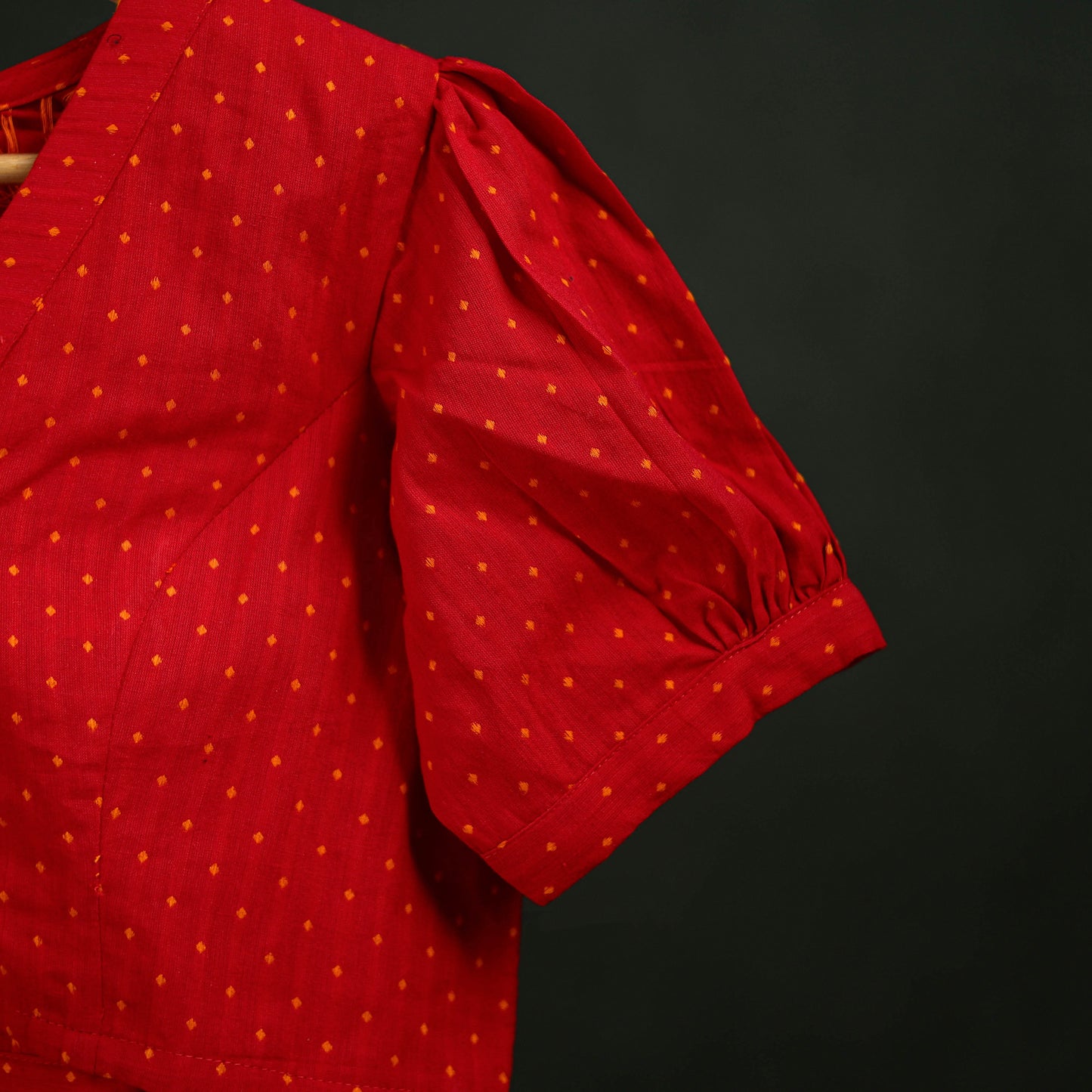 Jacquard Cotton Readymade Blouse 12