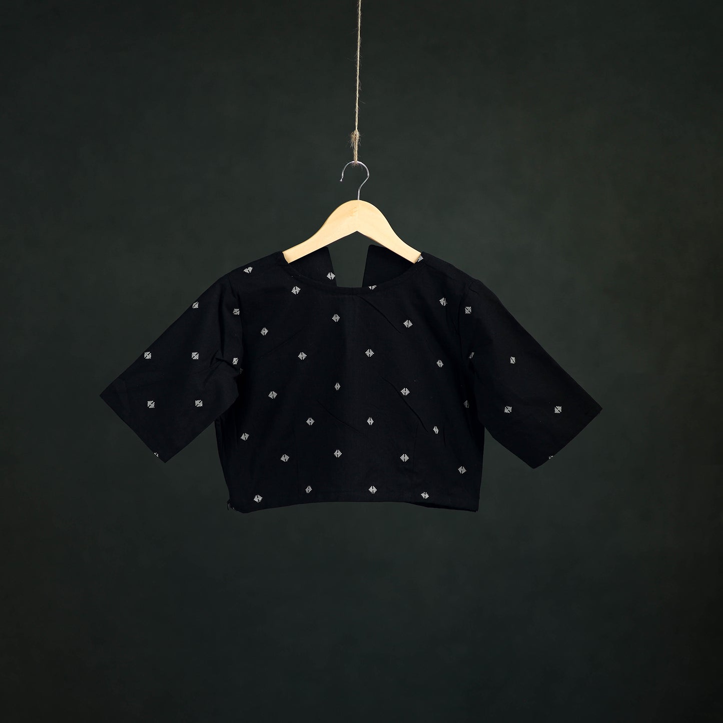Jacquard Cotton Readymade Blouse 10