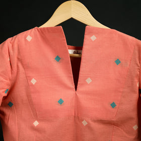 Jacquard Cotton Readymade Blouse 08