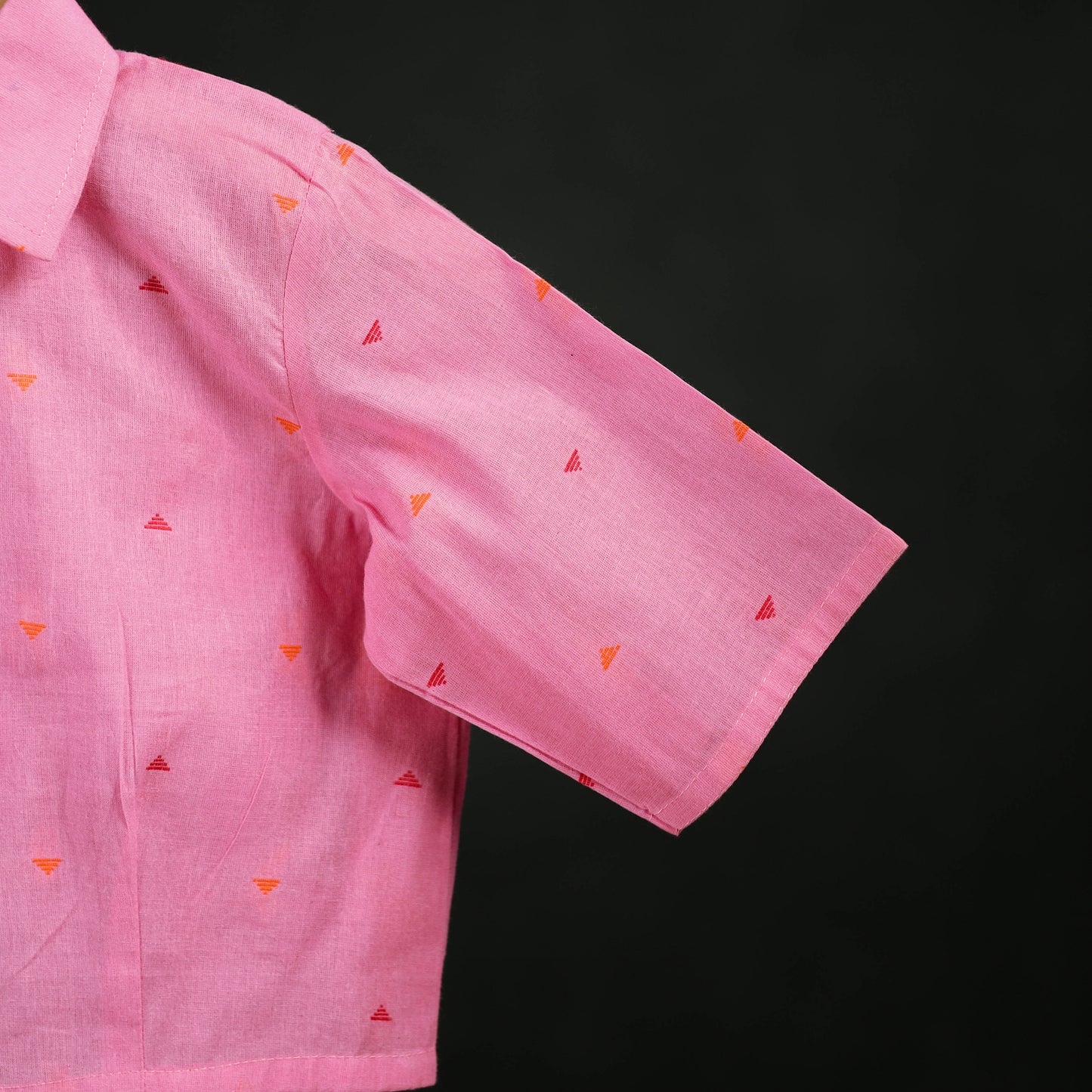Jacquard Cotton Readymade Blouse 04