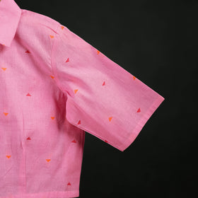 Jacquard Cotton Readymade Blouse 04