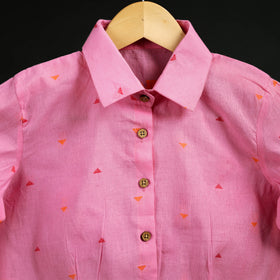 Jacquard Cotton Readymade Blouse 04