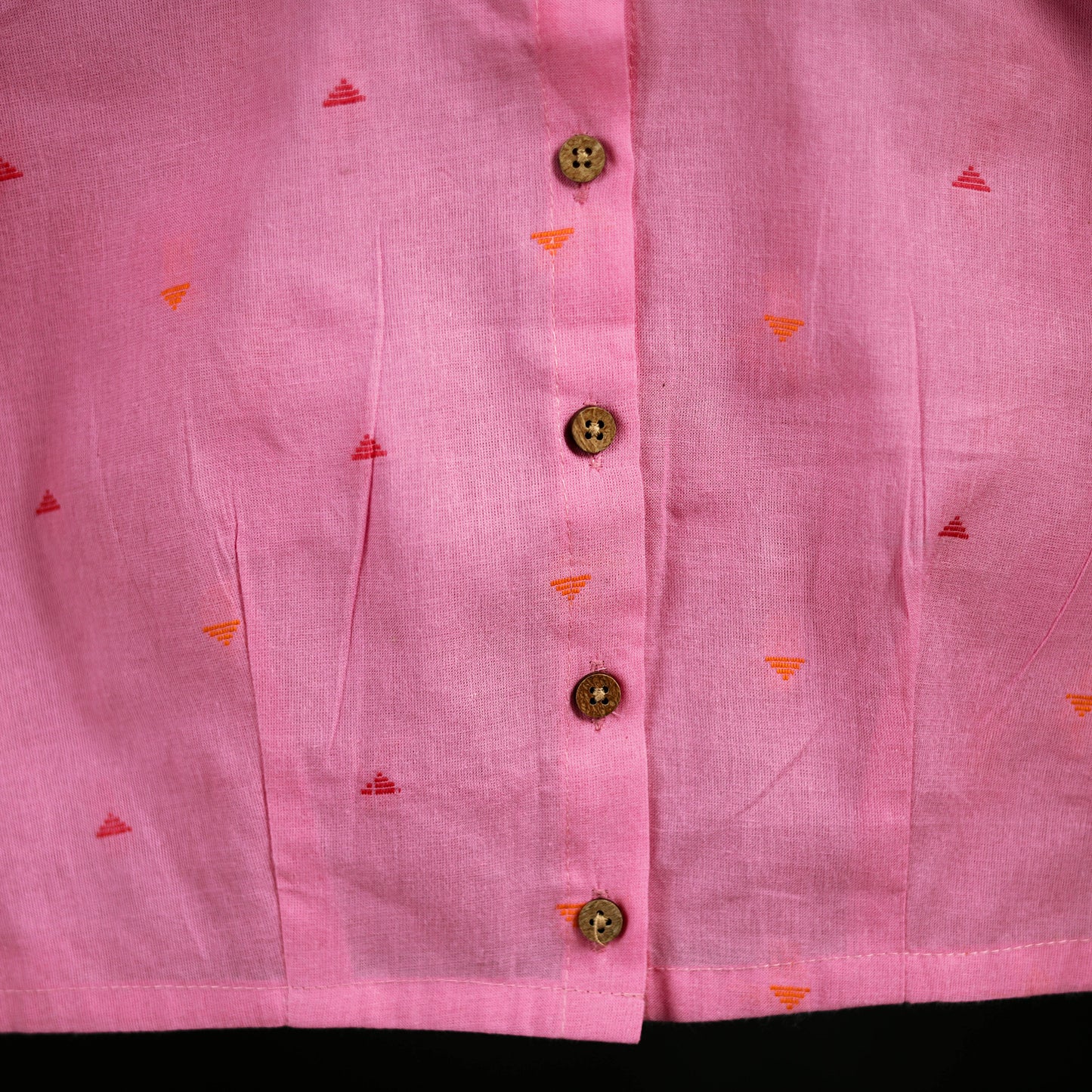 Jacquard Cotton Readymade Blouse 04