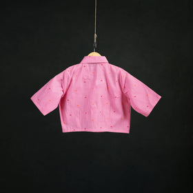 Jacquard Cotton Readymade Blouse 04