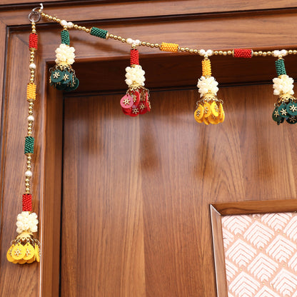 Festive Decor Handmade Beadwork Toran Hanging