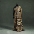 Bagru Hand Block Print Natural Dyed Modal Silk Saree 25