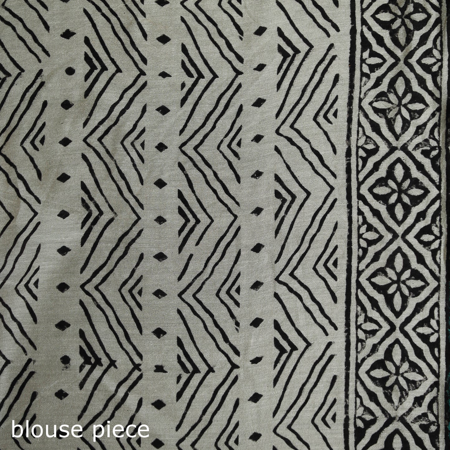 Bagru Hand Block Print Natural Dyed Chanderi Silk Saree 31