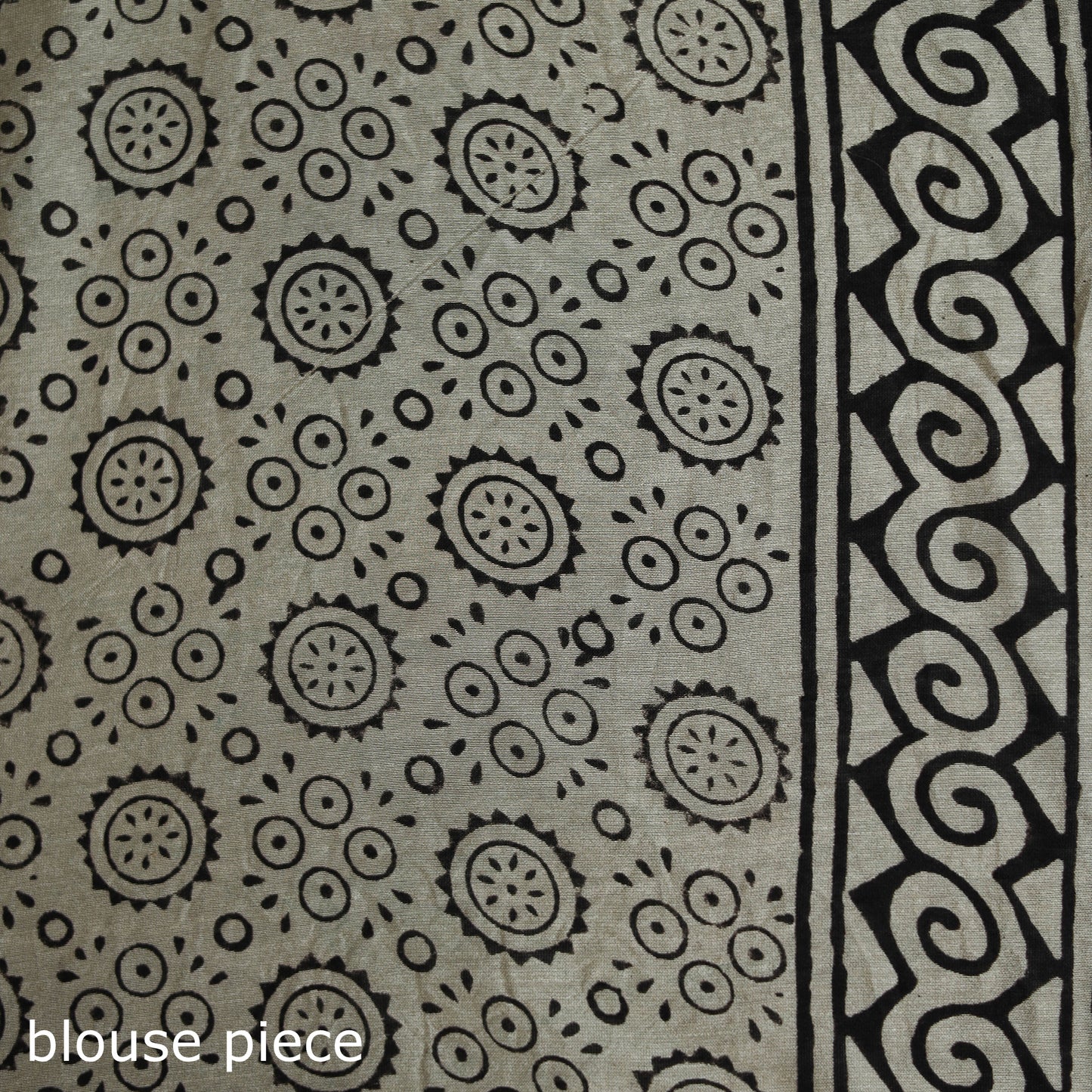 Bagru Hand Block Print Natural Dyed Chanderi Silk Saree 34