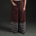 Bengal Kantha Hand Embroidered Cotton Palazzo 24