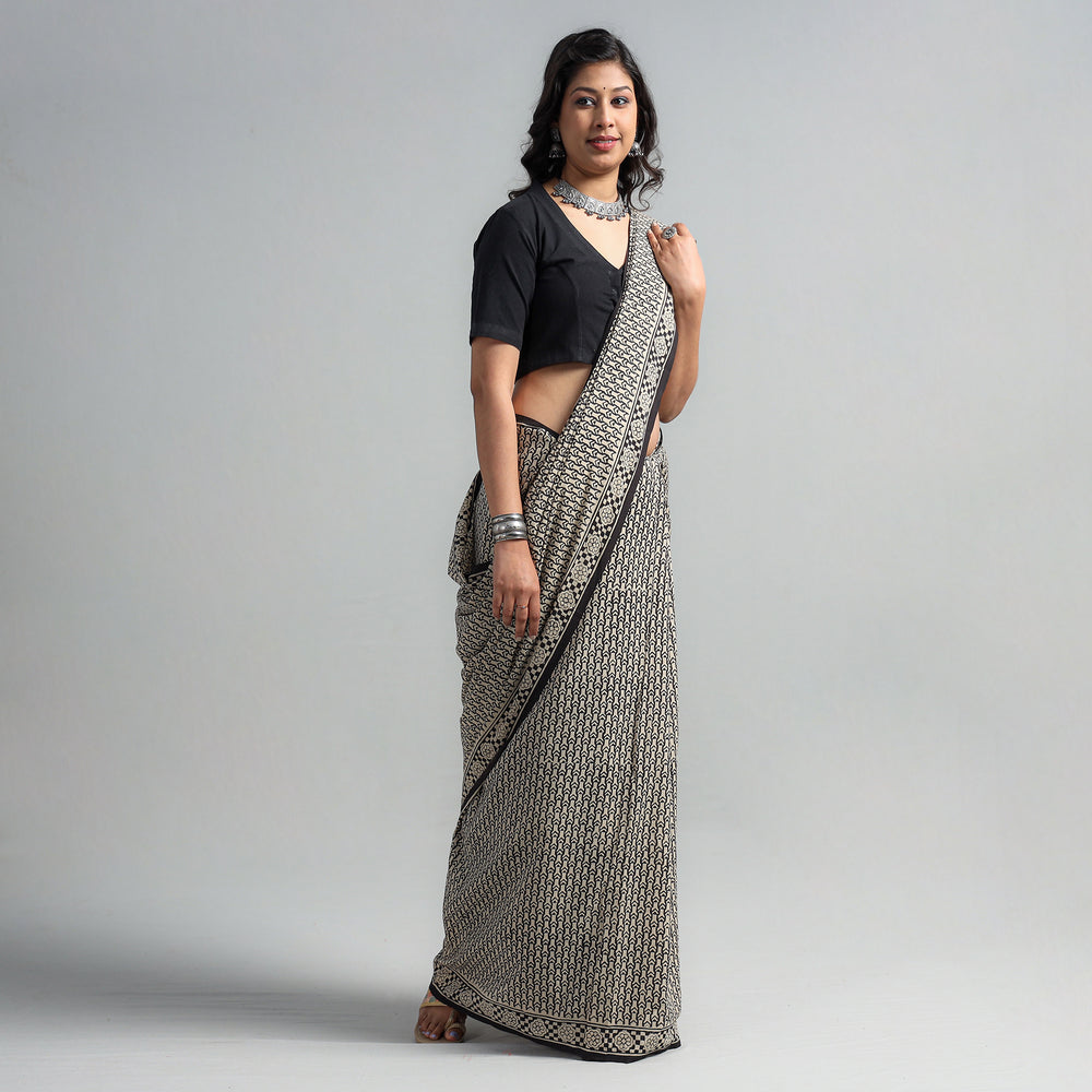 Bagru Saree