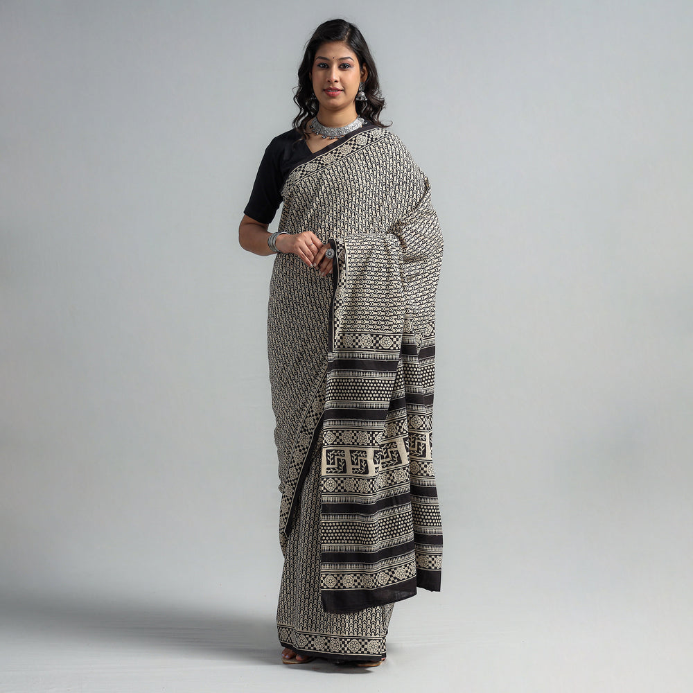 Bagru Saree