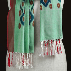 Pochampally Ikat Weave Cotton Stole 03