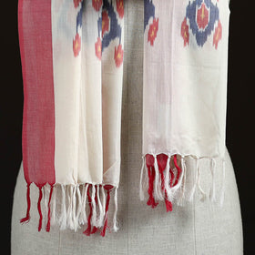 Pochampally Ikat Weave Cotton Stole 04