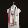 Pochampally Ikat Weave Cotton Stole 04