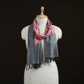 Pochampally Ikat Weave Cotton Stole 06