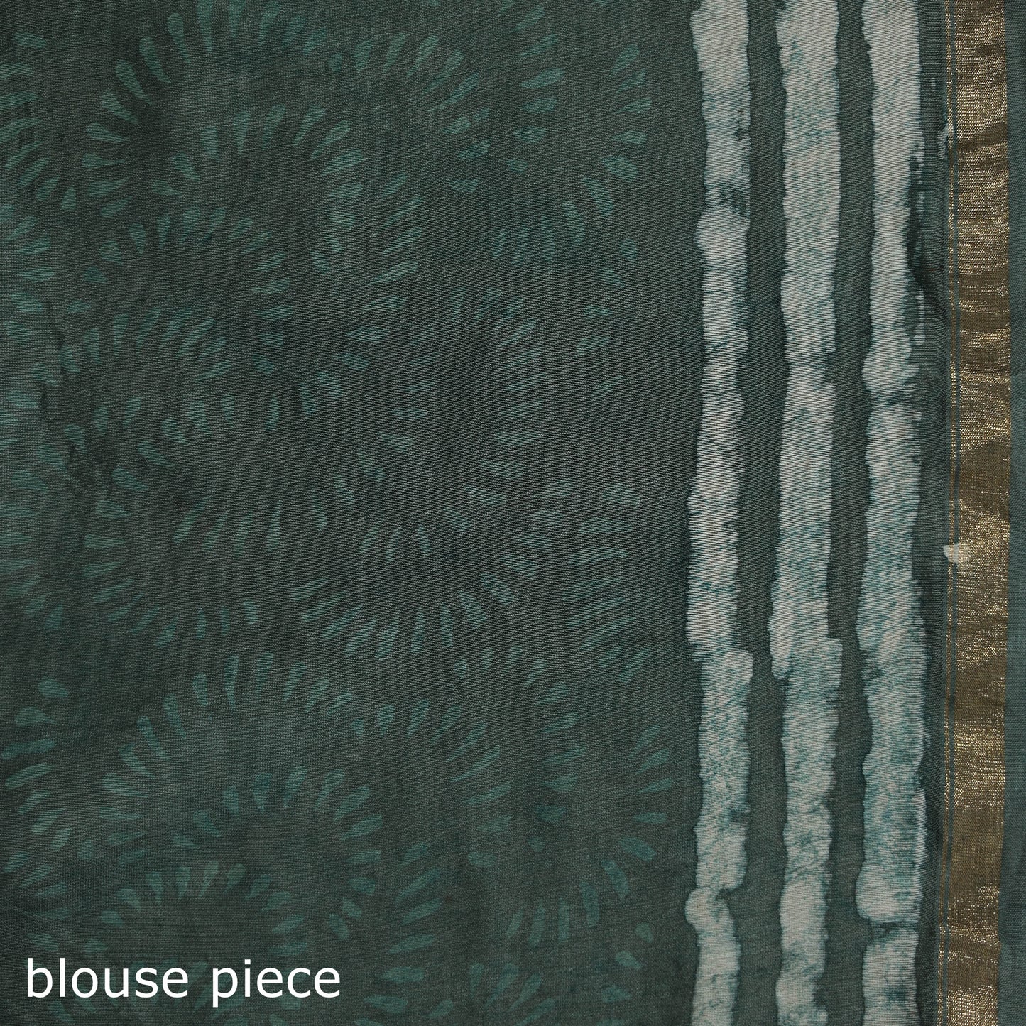 Bagru Hand Block Print Natural Dyed Chanderi Silk Saree 45