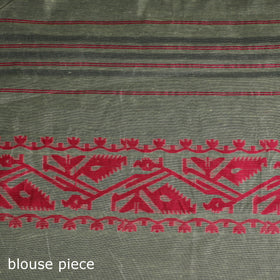 Silk Cotton Dhakai Jamdani Saree 02