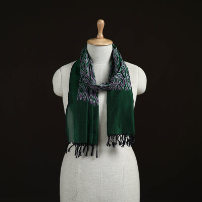 Pochampally Ikat Weave Cotton Stole 17