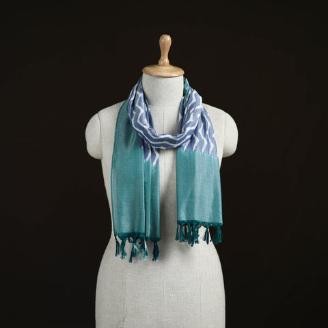 Pochampally Ikat Weave Cotton Stole 19