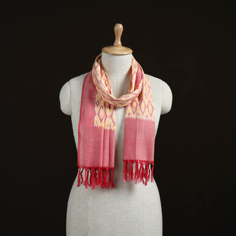 Pochampally Ikat Weave Cotton Stole 21