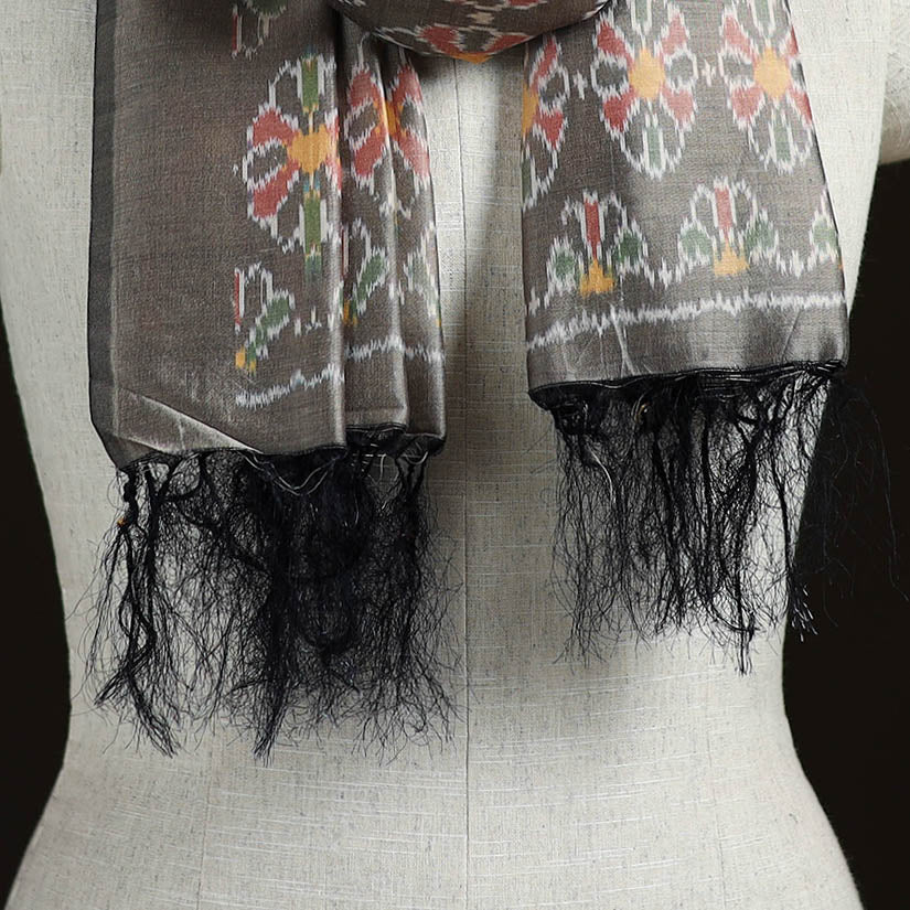 Pochampally Ikat Weave Sico Stole 32