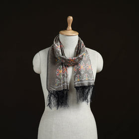 Pochampally Ikat Weave Sico Stole 32