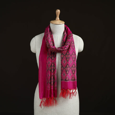Pochampally Ikat Weave Sico Stole 39