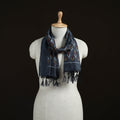 Blue - Pochampally Ikat Weave Sico Stole 31