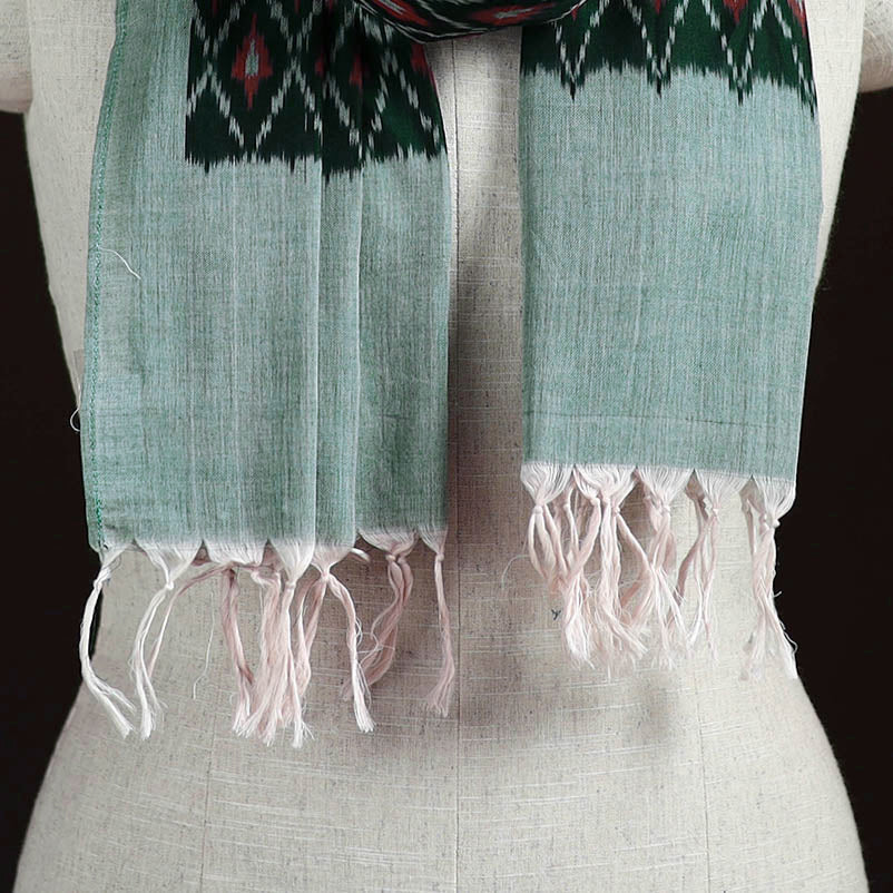 Pochampally Ikat Weave Cotton Stole 28