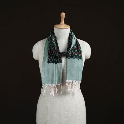 Pochampally Ikat Weave Cotton Stole 28
