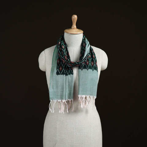 Pochampally Ikat Weave Cotton Stole 28