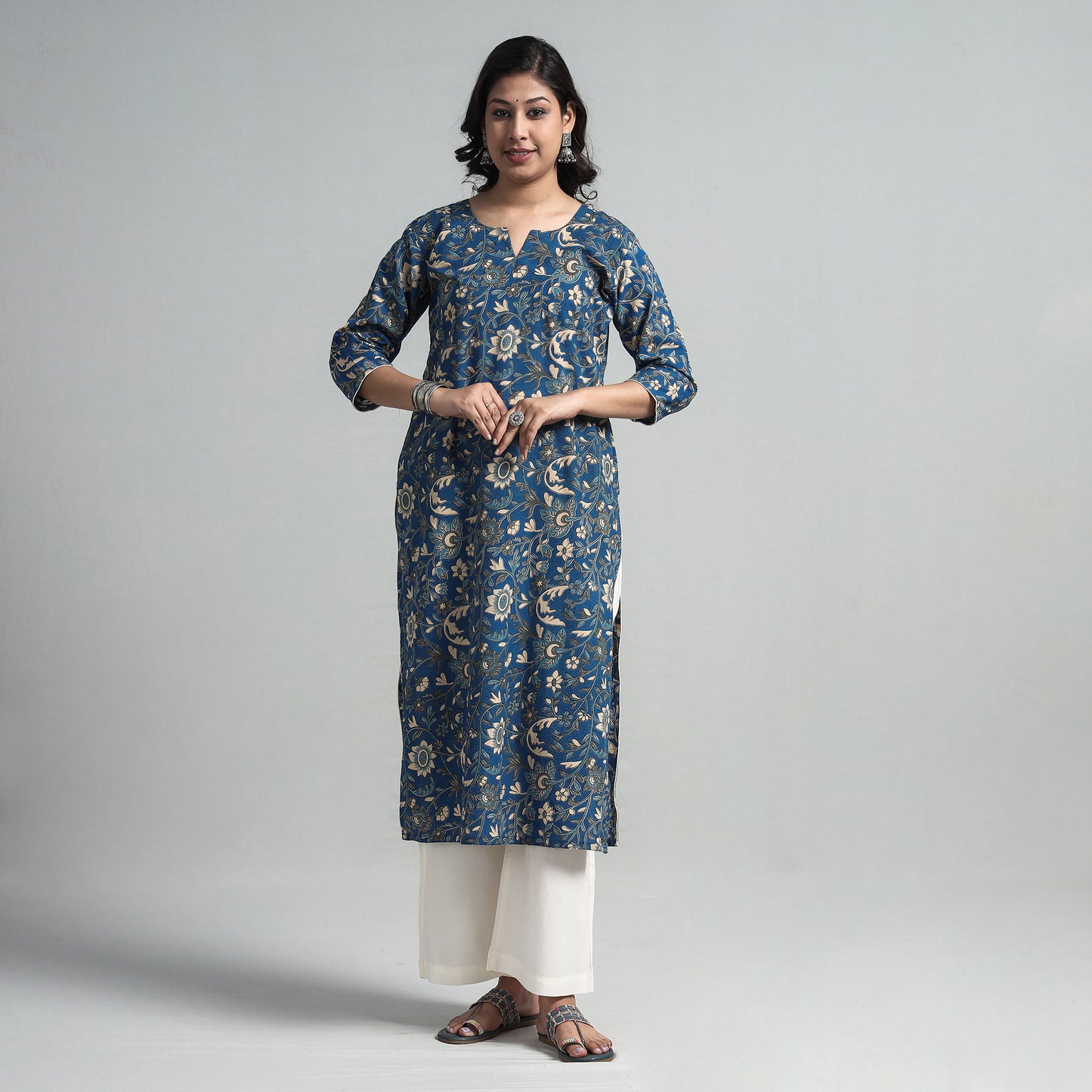 kalamkari printed kurta