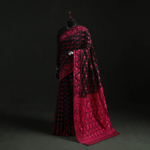 Silk Cotton Dhakai Jamdani Saree  06