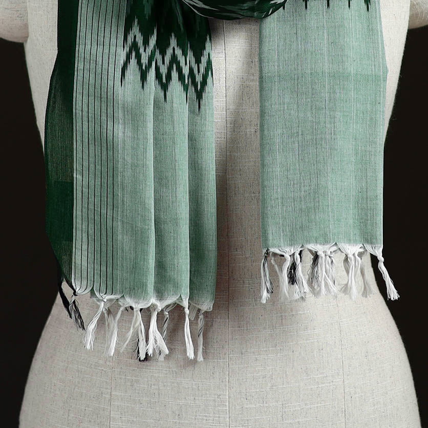Pochampally Ikat Weave Cotton Stole 24