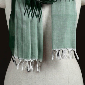 Pochampally Ikat Weave Cotton Stole 24