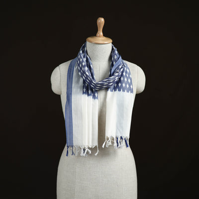 Pochampally Ikat Weave Cotton Stole 22