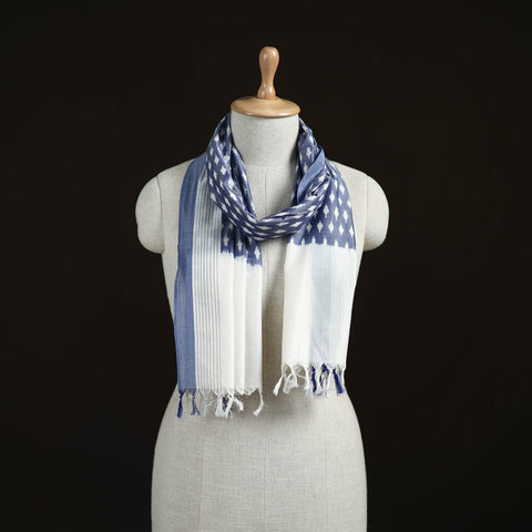 Pochampally Ikat Weave Cotton Stole 22