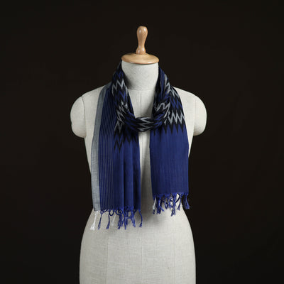Pochampally Ikat Weave Cotton Stole 12