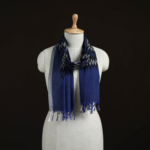 Pochampally Ikat Weave Cotton Stole 12