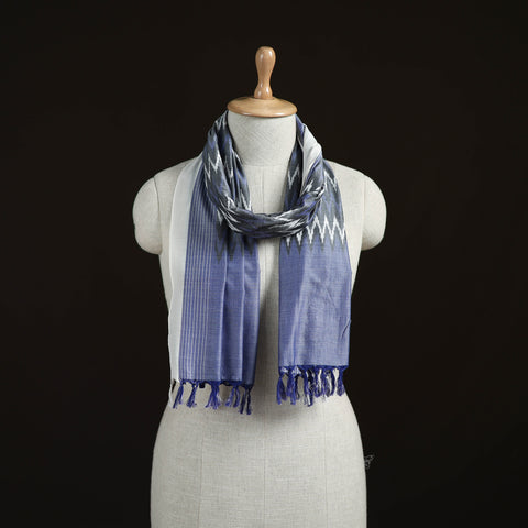Pochampally Ikat Weave Cotton Stole 08
