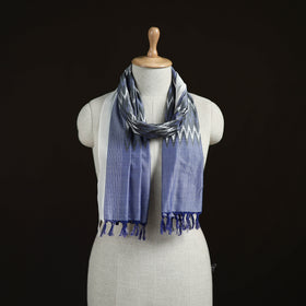 Pochampally Ikat Weave Cotton Stole 08