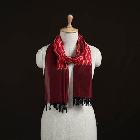 Pochampally Ikat Weave Cotton Stole 13