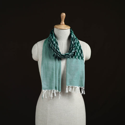 Pochampally Ikat Weave Cotton Stole 11