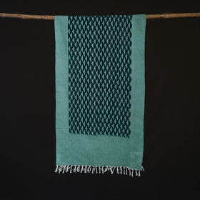 Pochampally Ikat Weave Cotton Stole 11