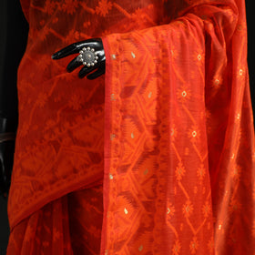 Silk Cotton Dhakai Jamdani Saree  10