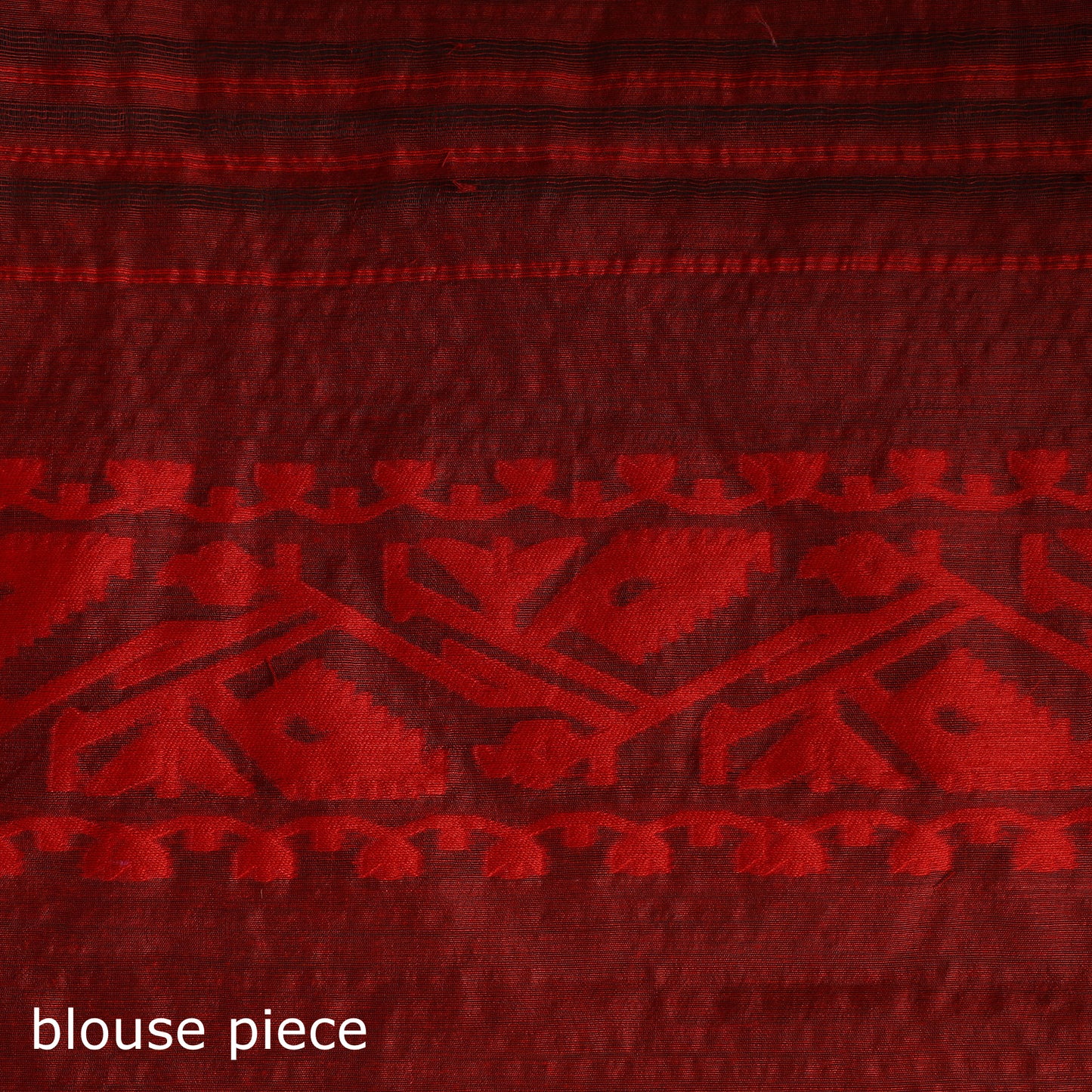 Silk Cotton Dhakai Jamdani Saree  12