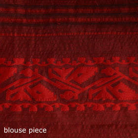 Silk Cotton Dhakai Jamdani Saree  12